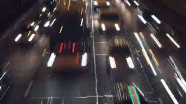 Araba trafik zaman atlamalı
