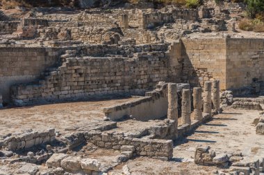 Antik kamiros kalıntıları