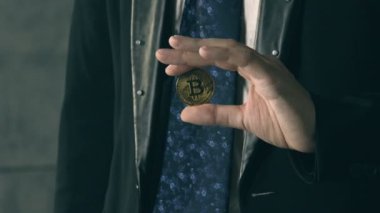 İllüzyonist performans gösteren hile ile bitcoin