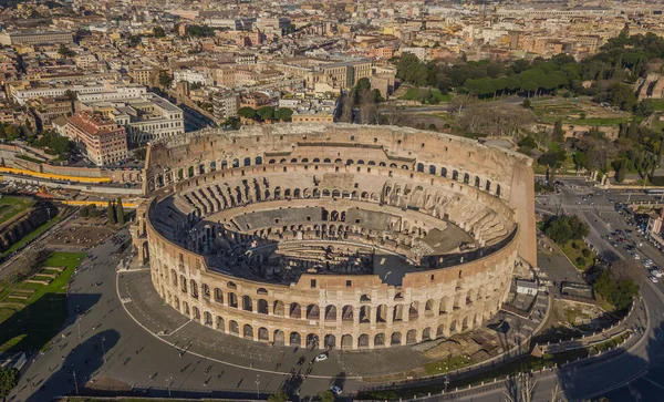 Aerial view of Colosseum — Stock Photo, Image
