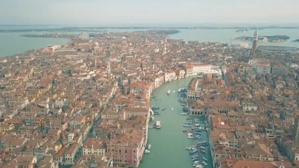 Vista aérea de Venecia — Vídeo de stock