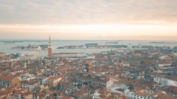 Stadsgezicht van Venetië — Stockvideo