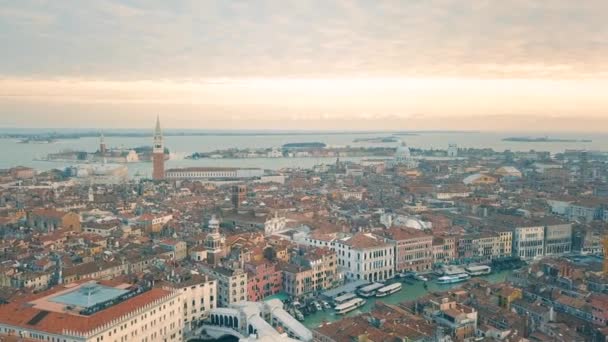 Stadsgezicht van Venetië — Stockvideo
