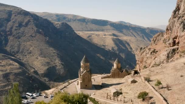 Noravank kloster i Armenien — Stockvideo