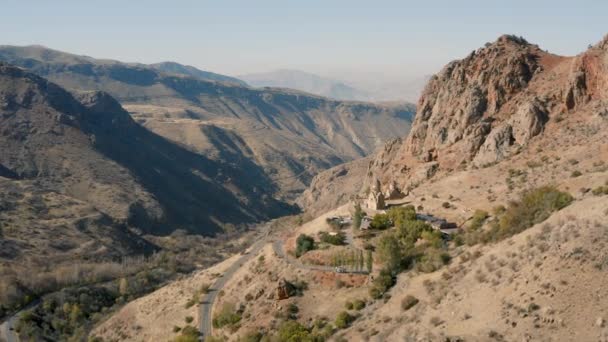 Monasterio de Noravank en Armenia — Vídeo de stock
