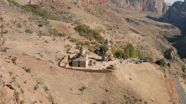 Монастир Нораванк у Вірменії — стокове відео