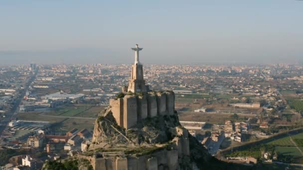 Veduta aerea di Monteagudo — Video Stock