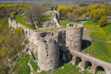 Koporskaya Kalesi 'nin hava görüntüsü