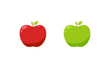 Bir Kırmızı ve Bir Yeşil Elma
