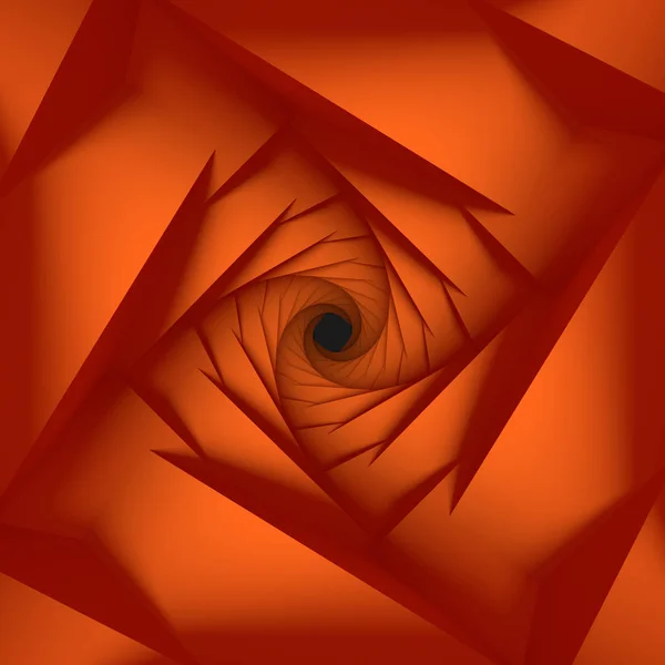Fondo geométrico naranja baja poli — Foto de Stock