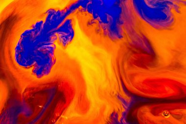 Suluboya boya karışımı