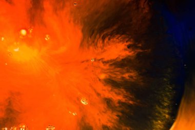 Suluboya boya karışımı