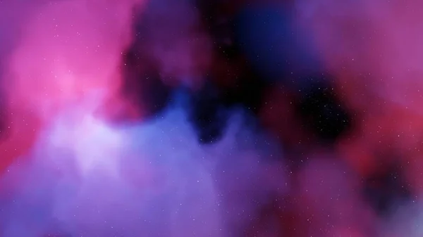 Туманность звезды высокого разрешения, созданная в 3D-симуляторе Стоковое Фото