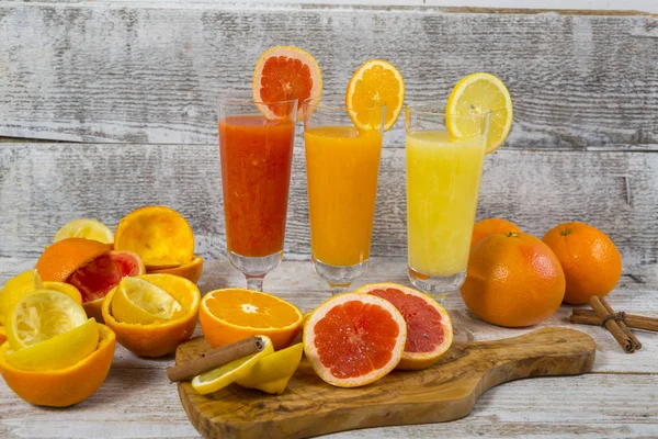 Friss citrusfélék leve — Stock Fotó