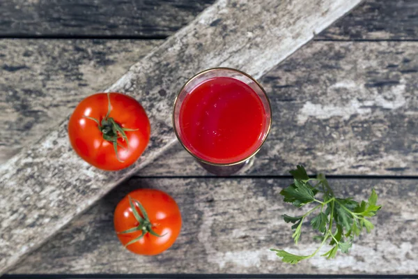 Tomato juice based drink — Stock Photo, Image