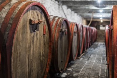 Eski Bodrum şarap varil