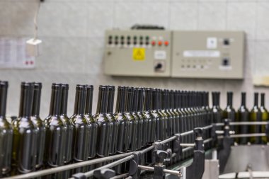 Otomatik Şişe doldurma ve etiketleme hattı