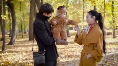 Karı koca c çocuk ormanda, onların boş zamanlarını.