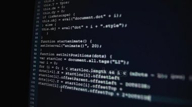 Çok sayıda karakterler kullanarak ekranda bir programın oluşturulması. Hızlı metin girişi için yazılım. Eylem bilgisayar teknolojisi.