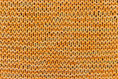 El yapımı turuncu doku arka plan örgü