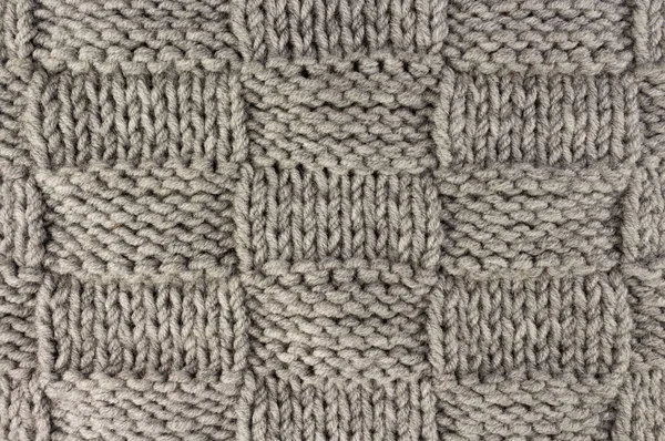 Örgü. Gri örgü kumaş doku arka plan veya örme desen arka plan