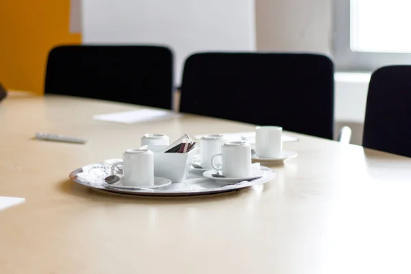 Büro und Kaffee — Stockfoto