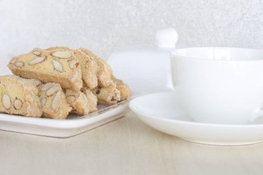Beyaz arka plan, Kahvaltı çerezleri 
