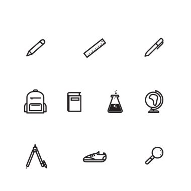 Okula geri dön simgesi