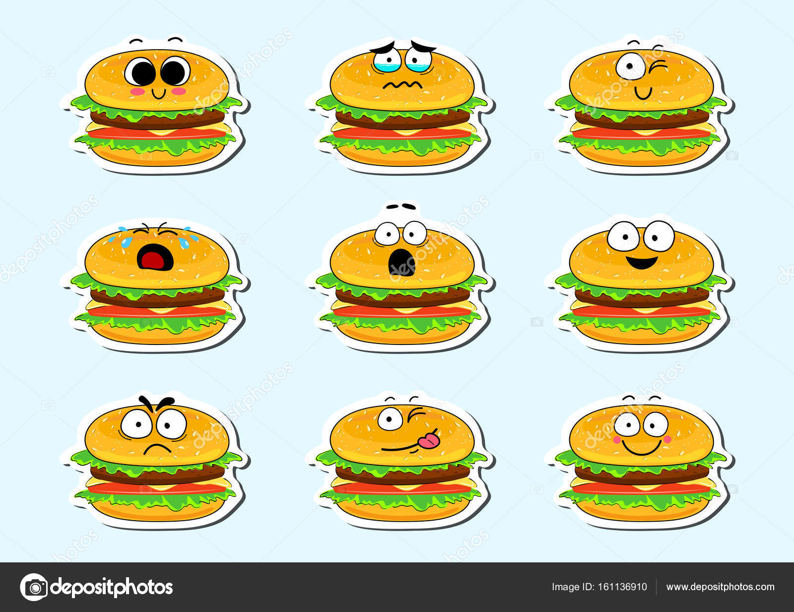 すべてのイラスト画像 最新ハンバーガー イラスト かわいい