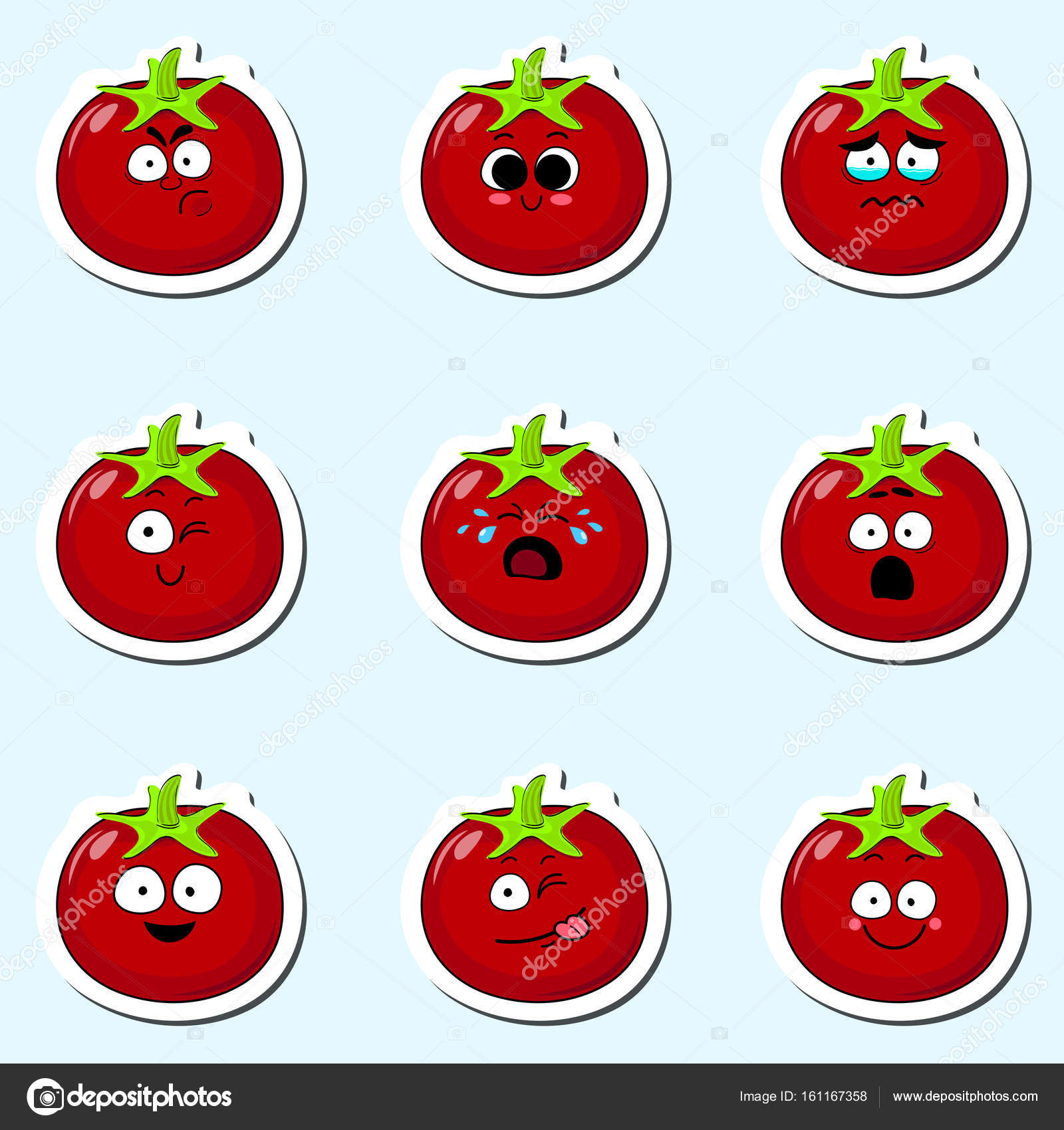 ベスト トマト イラスト かわいい イラスト素材 Cristinaeliza19