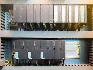 PLC programlanabilir mantık denetleyici, bu resmi göster sabit kablo co
