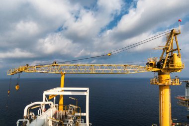 Crane, Kaide vinç vinç, çelik tel halat üretim platf üzerinde
