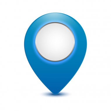 Konum işaretçisi simge vektör