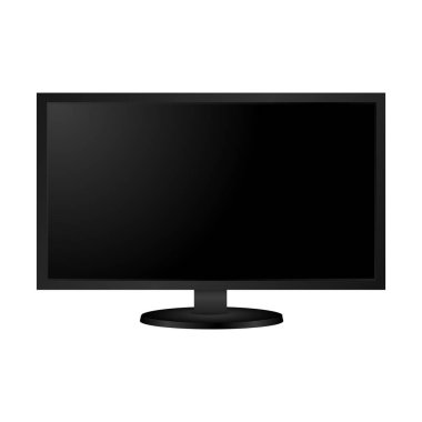 Tv veya bilgisayar monitörü'nün boş. Vektör