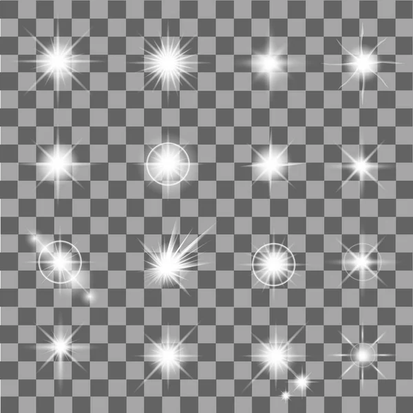 Star burst med gnistrar. Vektorillustration — Stock vektor