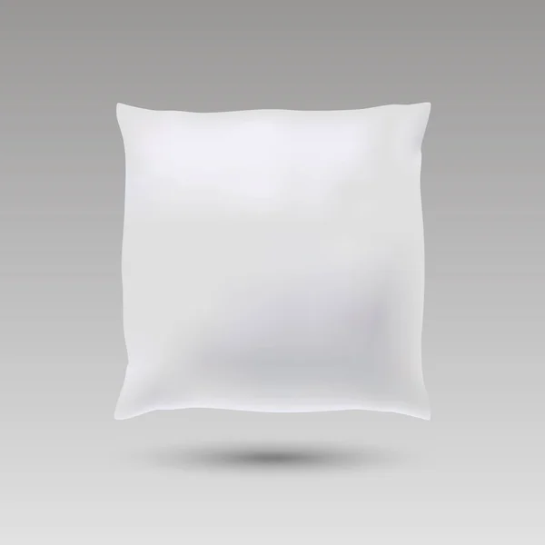 Boş kare yastık tasarımınız için. Yastığı alay. vektör — Stok Vektör