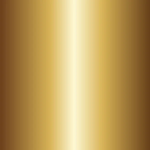 Light realistic, shiny, metallic empty golden gradient template. Vector illustration — Stock Vector