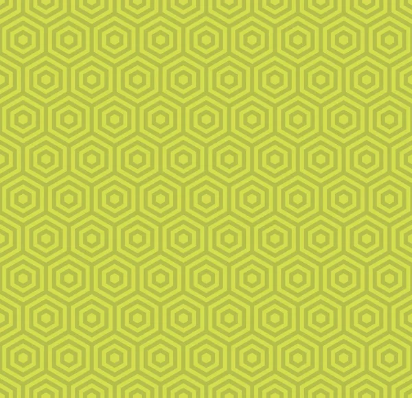 Abstrakte grüne geometrische nahtlose Muster für Streuung. Vektor — Stockvektor