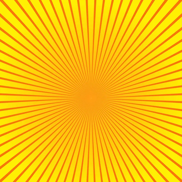 太阳光线森伯斯特图案背景夏天。闪耀夏日的图案。矢量 — 图库矢量图片