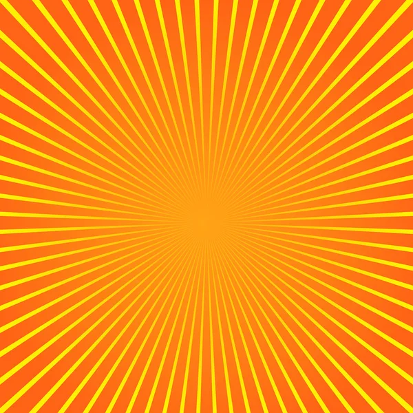 Sun távolsági fénysugár sunburst mintát háttér nyári. Nyári mintázat ragyog. Vektor — Stock Vector