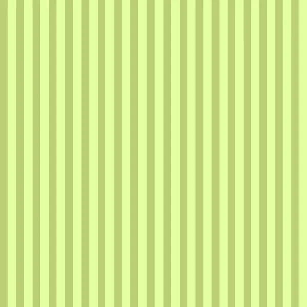 Naadloze patroon met verticale groene en witte lijnen. Vector geometrische achtergrond — Stockvector