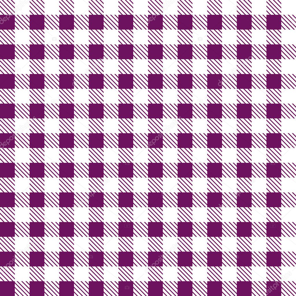 Purple patterns tablecloths stylish a illustration design. Geometrical traditional ornament for fashion textile, cloth, backgrounds. Vector illustration