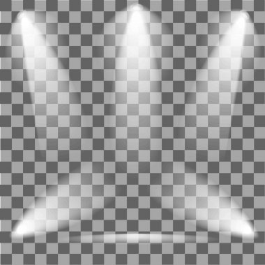 Sahne aydınlatma. Arka plan ile spot aydınlatma parlak.