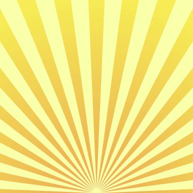 Güneş ışını ray sunburst desen arka plan yaz. Parlatıcı yaz desen.