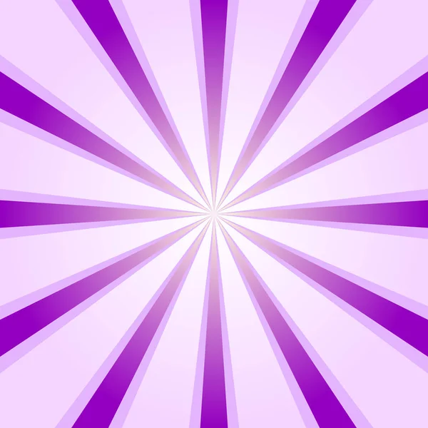 Rayo de fondo púrpura retro e ilustración elegante. Ilustración vectorial — Vector de stock