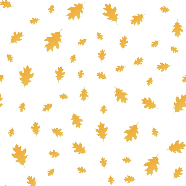 Herfst naadloze patroon. Vectorillustratie — Stockvector