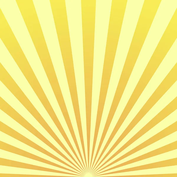 Sun beam ray sunburst patroon achtergrond zomer. Glans zomer patroon. — Stockvector