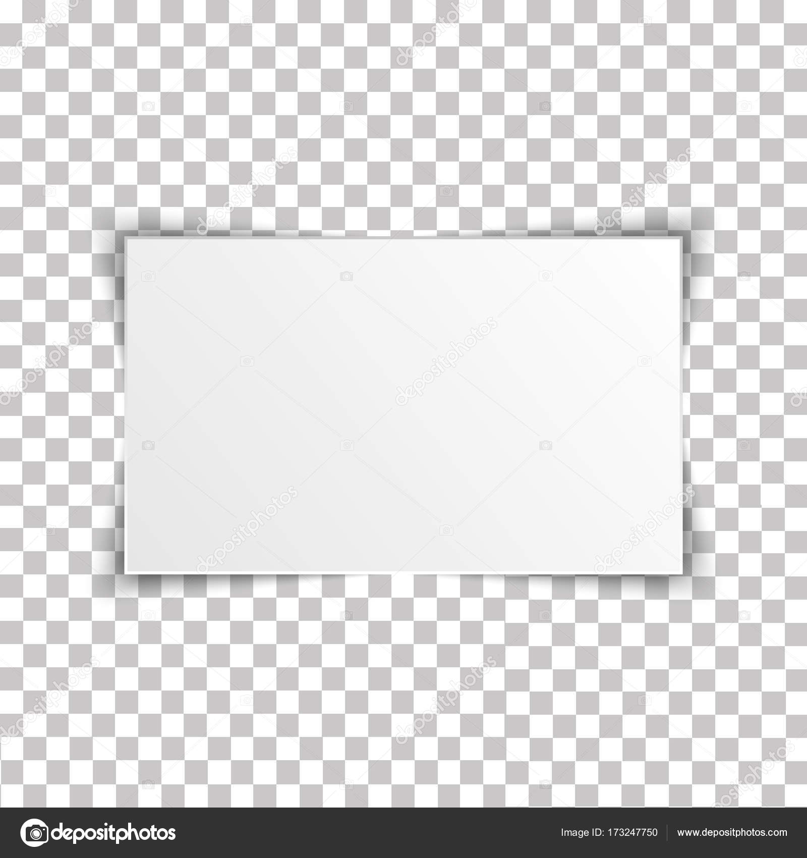 Blank Rectangle Album Template On Transparent Background Vector