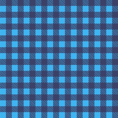 Mavi sorunsuz masa örtüsü vektör. Havadar mavi ve Riverside renk. Sorunsuz geleneksel masa örtüsü desen vektör. Pastel mavi renk kare desen vektör. Geometrik basit kare desen