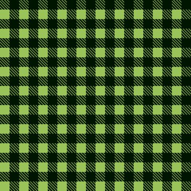 Yeşil sorunsuz masa örtüsü vektör. Sorunsuz geleneksel masa örtüsü desen vektör. Geometrik basit kare desen